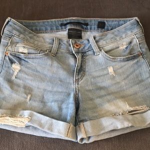 SP black label jean shorts.